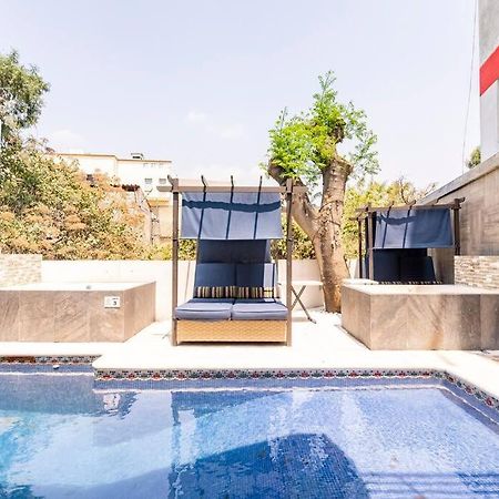 Apartamento Loft Art&Design, 2 JACUZZIS PRIVADOS, ALBERCA, TERRAZA Y ASADOR! Cuernavaca Exterior foto