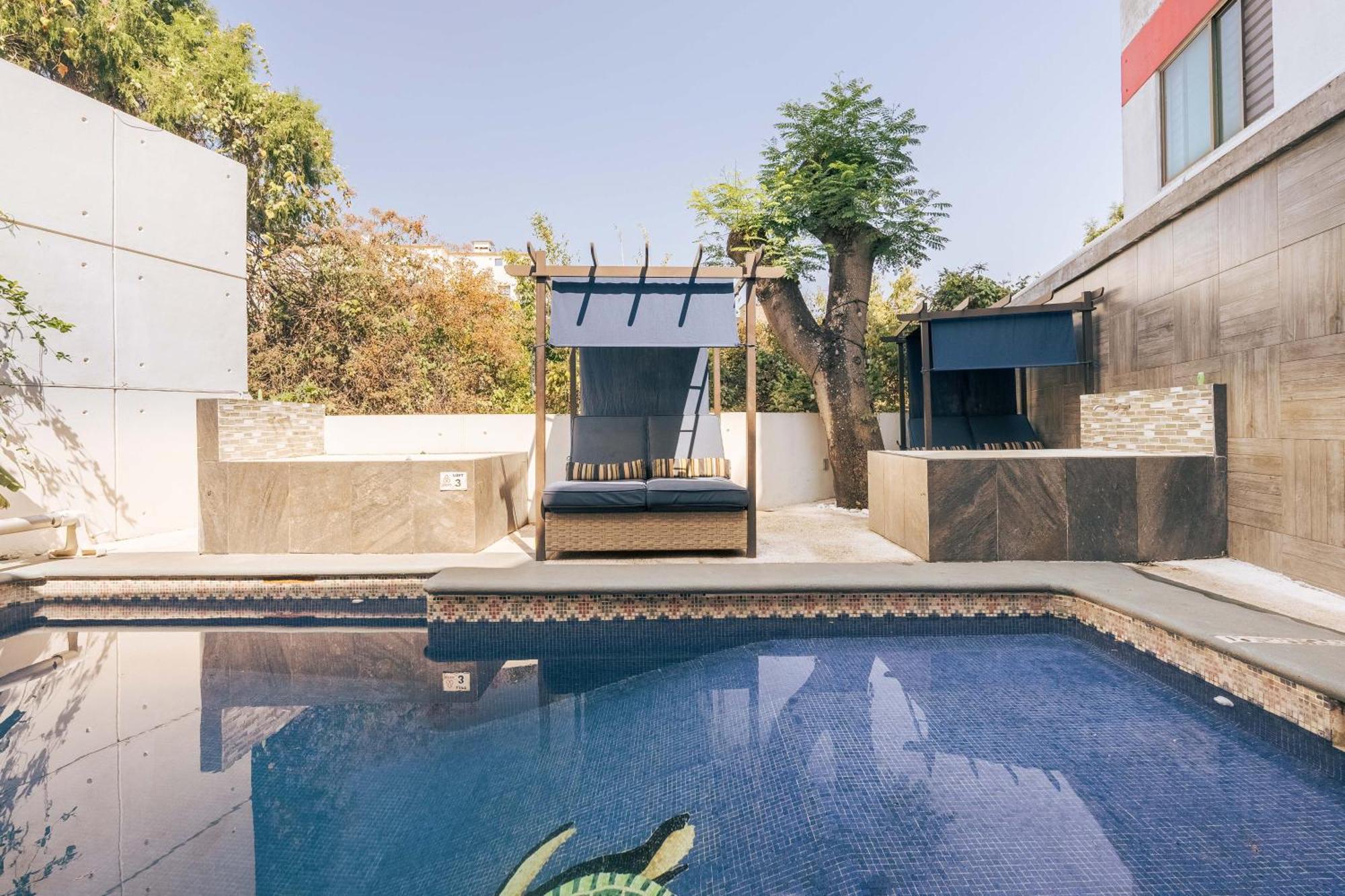 Apartamento Loft Art&Design, 2 JACUZZIS PRIVADOS, ALBERCA, TERRAZA Y ASADOR! Cuernavaca Exterior foto